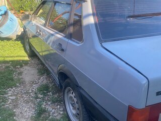 2001 Lada (ВАЗ) 21099, серебристый, 105000 рублей, вид 4