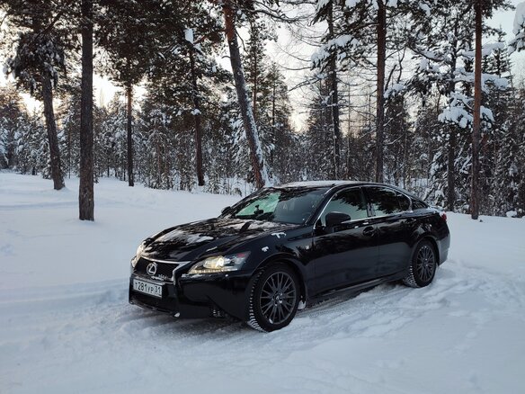 2012 Lexus GS 250 IV, чёрный - вид 9