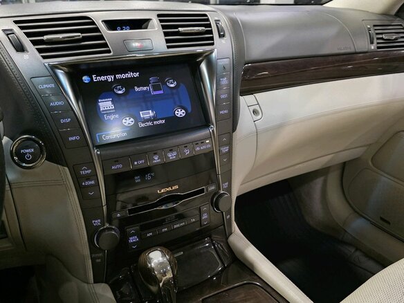 2008 Lexus LS 600h L IV, чёрный - вид 18