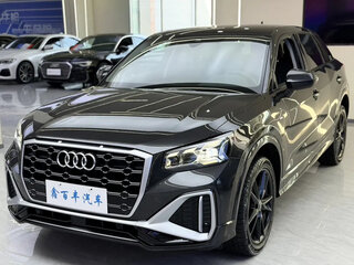 2023 Audi Q2 35 TFSI I Рестайлинг, чёрный, 1595003 рублей, вид 3