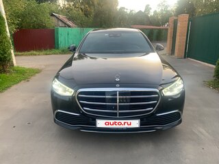2021 Mercedes-Benz S-Класс 400 d Long 4MATIC VII (W223), чёрный, 10000000 рублей, вид 3