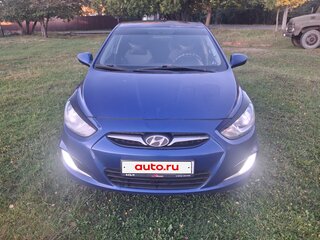 2013 Hyundai Solaris I, синий, 500000 рублей, вид 2