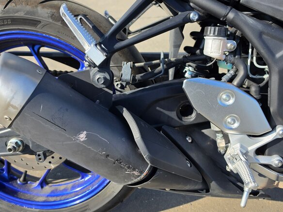 2020 Yamaha MT-03, синий, 540000 рублей - вид 8