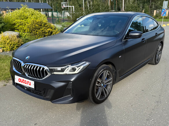 2021 BMW 6 серии Gran Turismo 620d xDrive IV (G32) Рестайлинг, синий, 5615000 рублей