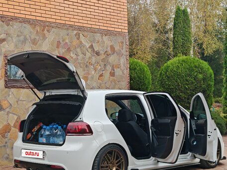 2012 Volkswagen Golf R VI, белый, 1750000 рублей, вид 5