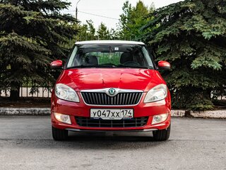 2011 Skoda Fabia II Рестайлинг, красный, 735000 рублей, вид 5