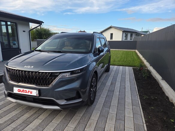 2021 Kia Carnival IV, голубой, 3650000 рублей - вид 2
