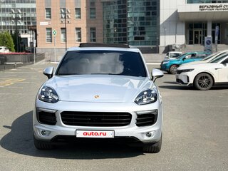 2014 Porsche Cayenne S II Рестайлинг (958), серебристый, 3797000 рублей, вид 2