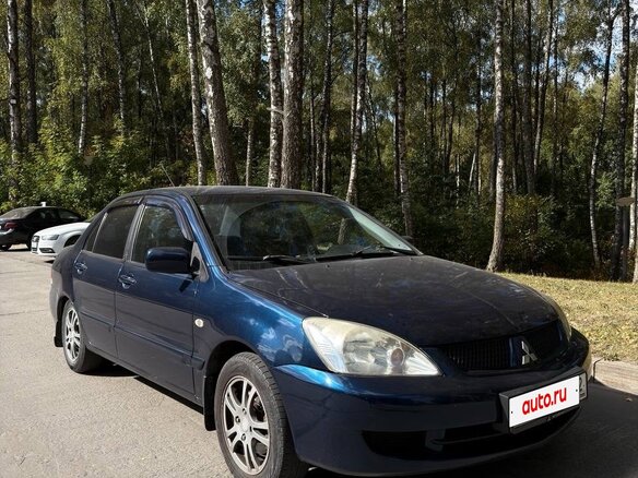 2007 Mitsubishi Lancer IX Рестайлинг, синий, 270000 рублей