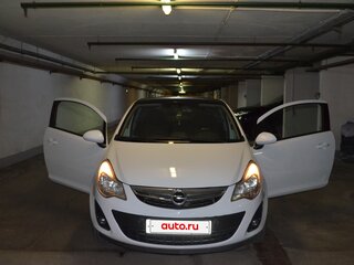 2011 Opel Corsa D Рестайлинг II, белый, 600000 рублей, вид 2