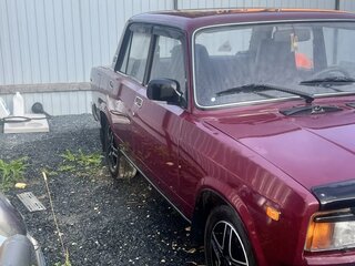 2004 Lada (ВАЗ) 2107, красный, 215000 рублей, вид 4
