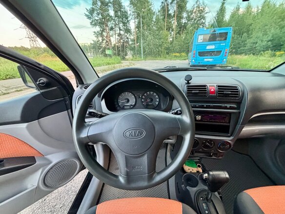 2007 Kia Picanto I, чёрный, 240000 рублей - вид 12