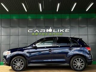 2012 Mitsubishi ASX I Рестайлинг, синий, 1099000 рублей, вид 3