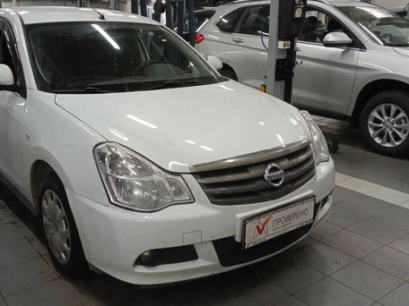 2018 Nissan Almera III (G15), белый, 780000 рублей, вид 2