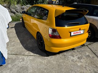 2004 Honda Civic Type R VII Рестайлинг, жёлтый, 1200000 рублей, вид 4