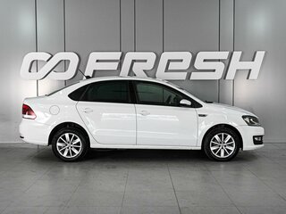 2019 Volkswagen Polo V Рестайлинг, белый, 1370000 рублей, вид 5
