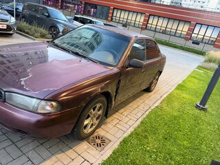 1995 Subaru Legacy II, пурпурный, 78000 рублей, вид 1