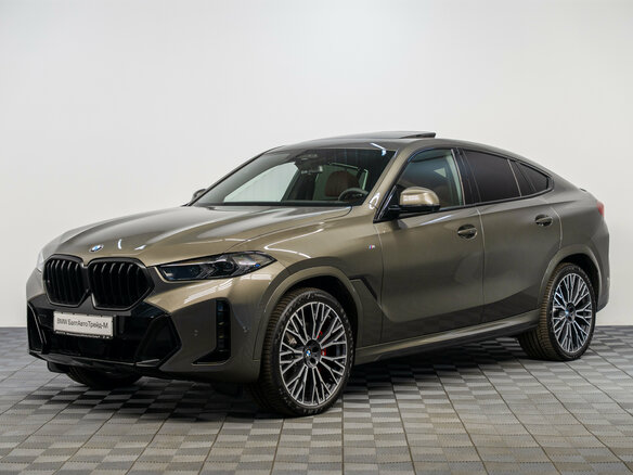 2026 BMW X6 40d III (G06) Рестайлинг, зелёный