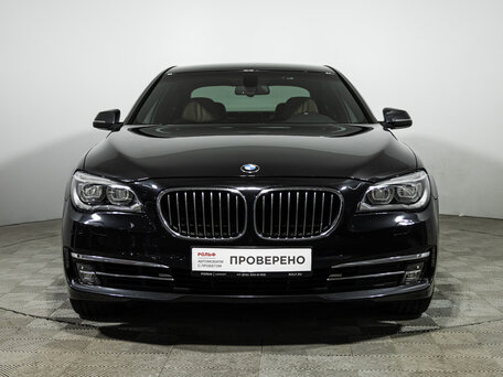 2014 BMW 7 серии Long 740Li xDrive V (F01/F02/F04) Рестайлинг, чёрный, 2049000 рублей, вид 2