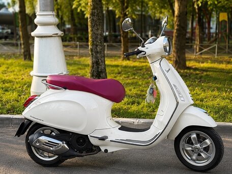 2016 Vespa Primavera, белый, 460000 рублей, вид 2