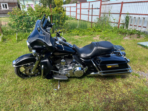 2010 Harley-Davidson Electra Glide, чёрный, 1050000 рублей - вид 13