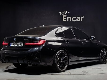 2024 BMW 3 серии 320d VII (G2x) Рестайлинг, чёрный, 5350000 рублей, вид 4