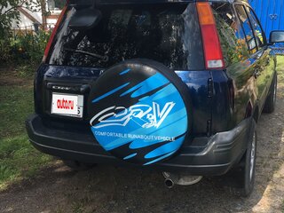 1996 Honda CR-V I, синий, 310000 рублей, вид 2