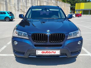 2013 BMW X3 20i xDrive II (F25), синий, 1650000 рублей, вид 2
