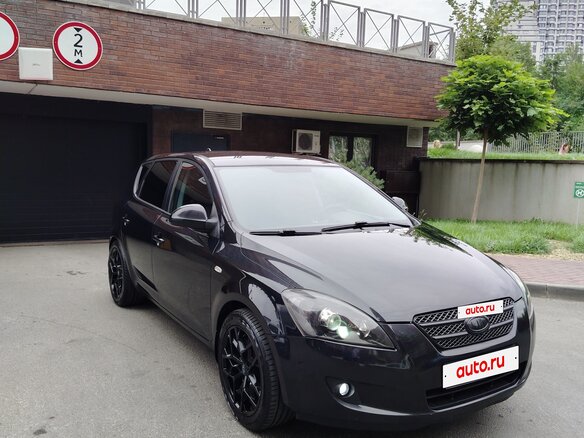 2008 Kia Ceed I, чёрный, 770000 рублей - вид 2
