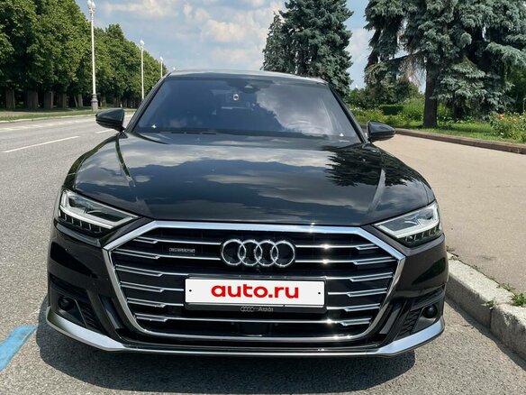 2021 Audi A8 Long 55 TFSI IV (D5), чёрный, 9200000 рублей - вид 22