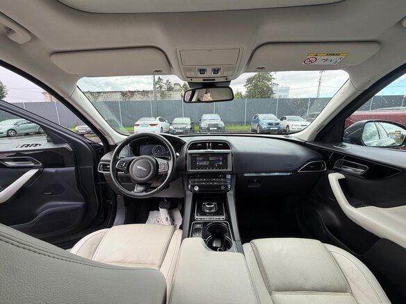 2016 Jaguar F-Pace I, серый - вид 7