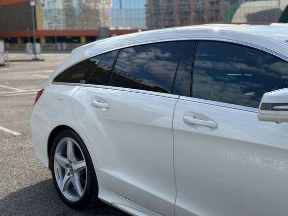 2017 Mercedes-Benz CLS 350 BlueTEC II (C218) Рестайлинг, белый, 3000000 рублей - вид 13