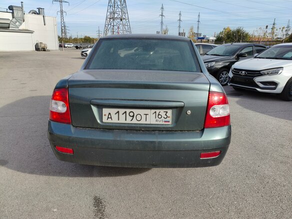 2007 Lada (ВАЗ) Priora I, зелёный, 105000 рублей - вид 2