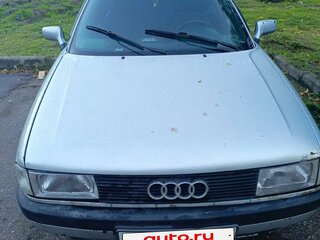 1989 Audi 80 IV (B3), серый, 80000 рублей, вид 1