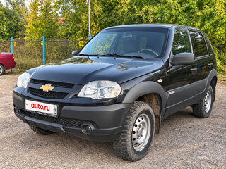 2017 Chevrolet Niva I Рестайлинг, чёрный, 730000 рублей, вид 1