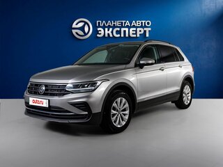 2021 Volkswagen Tiguan II Рестайлинг, серебристый, 2500000 рублей, вид 1