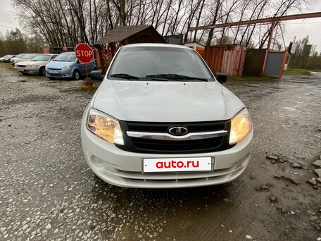 2012 Lada (ВАЗ) Granta I, белый, 249000 рублей, вид 5