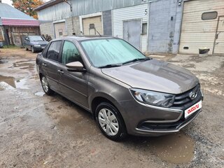 2018 Lada (ВАЗ) Granta I Рестайлинг, коричневый, 595000 рублей, вид 3