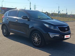 2014 Kia Sportage III Рестайлинг, чёрный, 1350000 рублей, вид 3