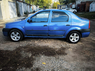 2006 Renault Logan I, синий, 230000 рублей, вид 2
