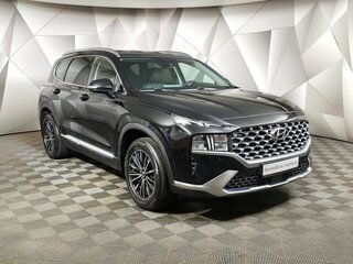2022 Hyundai Santa Fe IV Рестайлинг, чёрный, 3025150 рублей, вид 3
