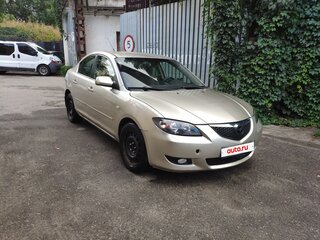 2008 Mazda 3 I (BK) Рестайлинг, золотистый, 450000 рублей, вид 2