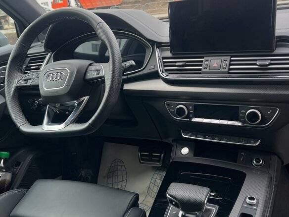 2025 Audi Q5 L 45 TFSI II (FY) Рестайлинг, белый, 6250000 рублей - вид 20