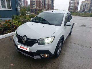 2019 Renault Logan Stepway II Рестайлинг, белый, 890000 рублей, вид 5