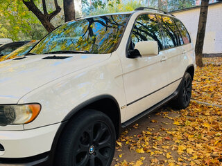 2002 BMW X5 3.0i I (E53), белый, 1600000 рублей, вид 4