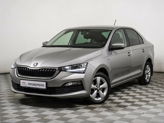 2021 Skoda Rapid II, серебристый, 1577000 рублей, вид 1