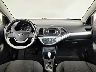 2013 Kia Picanto II, жёлтый, 835000 рублей, вид 5