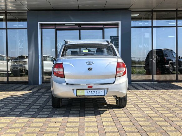 2012 Lada (ВАЗ) Granta I, серебристый, 260000 рублей - вид 5