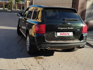2006 Porsche Cayenne Turbo I (955), зелёный, 900000 рублей, вид 3