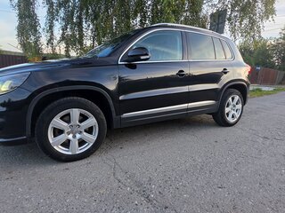 2012 Volkswagen Tiguan I Рестайлинг, чёрный, 1150000 рублей, вид 4